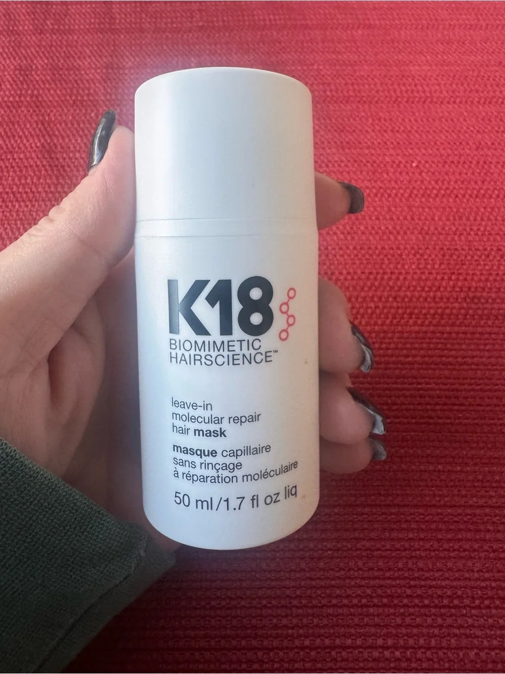 K18 Leave-In Molecular Repair Hair Mask – 1.7 oz / 50 mL